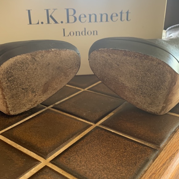 LK BENNETT London Platform High Nile Bootie - Picture 8 of 8